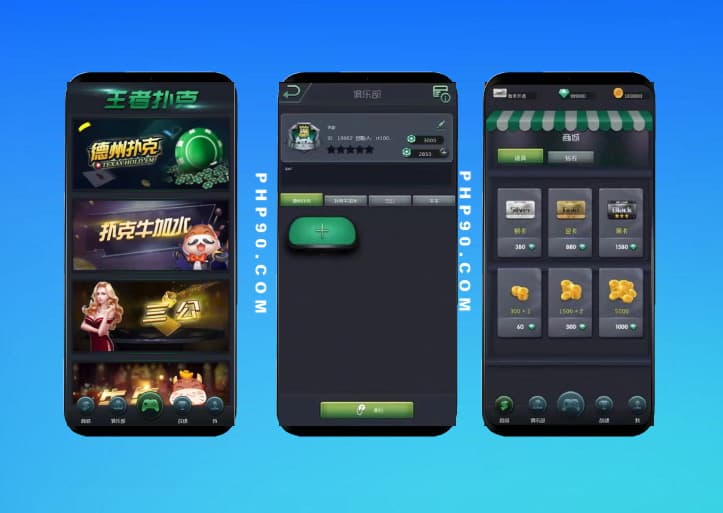 德州扑克源码+三公牛牛Vue+node开发完整版本+搭建教程