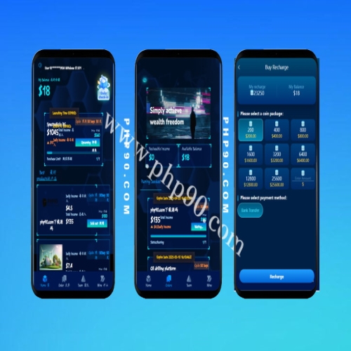 3D Holovision能源产品投资理财源码完整版本