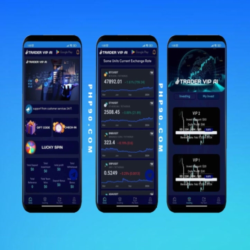 国外投资理财虚拟币+其他模式3套源码打包下载
