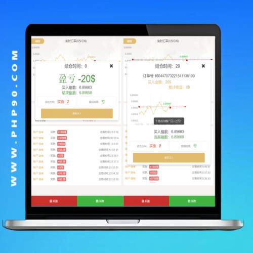 微盘交易源码轻量级H5币圈理财源码杀猪盘