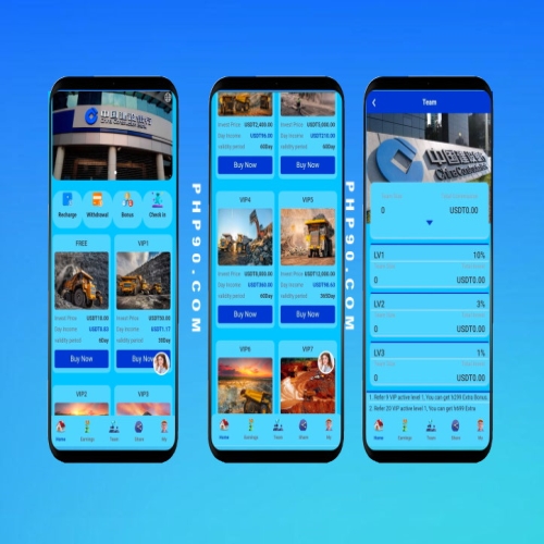 国外矿机挖矿矿厂建设项目USDT投资理财项目源码