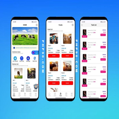 国外投资理财牧场VIP源码国际版刷单源码